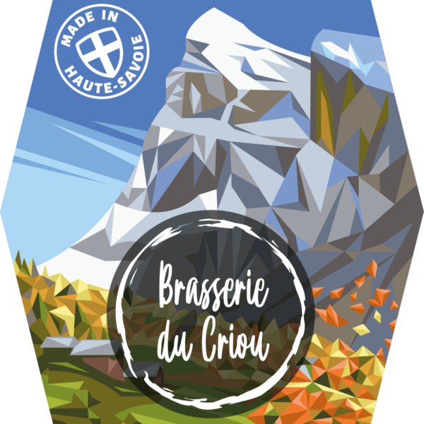Logo étiquettes brasserie du criou